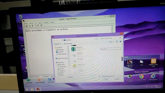 Como hacer un cable módem nulo con Hyperterminal смотреть онлайн