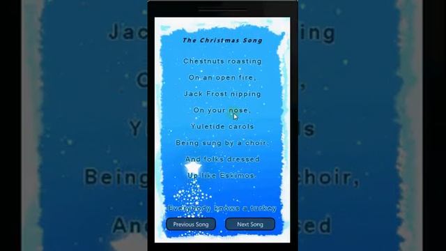 Christmas Lyrics App For Windows Phone 7 смотреть онлайн