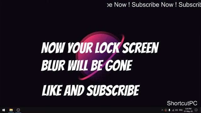 How to Remove Blurry Login Screen Windows 10 | Quick Tip | 2020 смотреть онлайн
