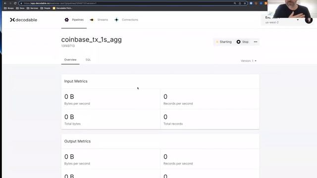Decodable Demo Day - processing real-time crypto transactions fed by datapm смотреть онлайн