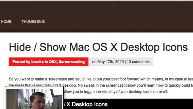 How to hide desktop icons on both the Mac and PC смотреть онлайн