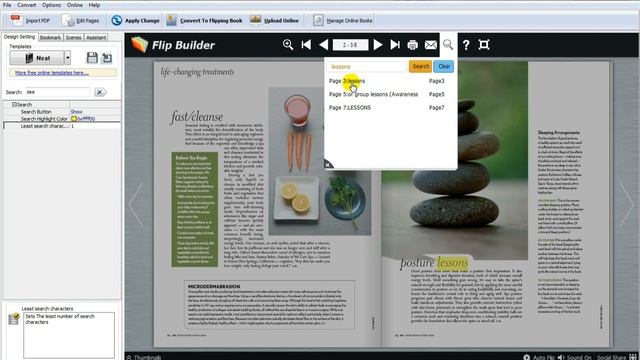 Flip PDF - Make Searchable Flip PDF in Flash Page Flip Book Style смотреть онлайн