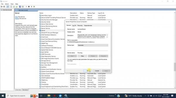 How to FIX "Docker desktop requires the server service to be enabled" | Docker desktop installation