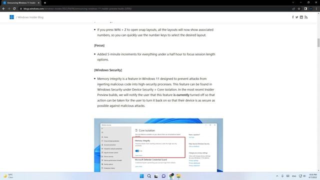 The New Explorer Home and fixes : Windows 11 Build 22593 смотреть онлайн