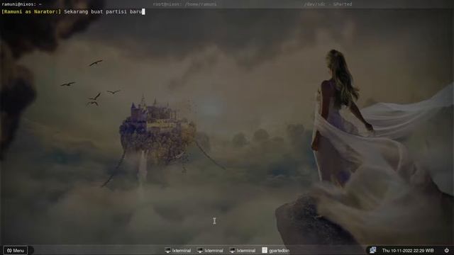 Membuat partisi di flashdisk menggunakan gparted dengan format ext4 untuk linux смотреть онлайн