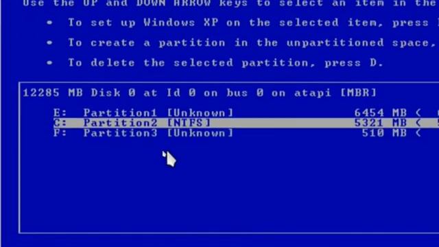 How to Dual Boot Windows XP and Linux - Linux installed first смотреть онлайн