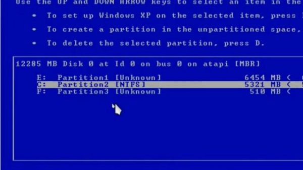 How to Dual Boot Windows XP and Linux - Linux installed first