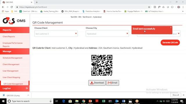 Generating the QR code смотреть онлайн