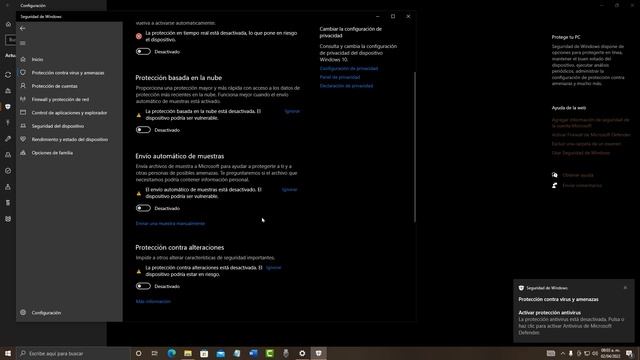 Desactivar Windows defender fácil en 1 minuto смотреть онлайн
