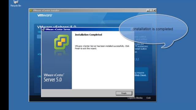 vSphere 5.0 -vCenter 5.0 Installation смотреть онлайн