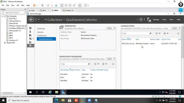 Installing and Configuring RD server on windows server 2019 part 1 смотреть онлайн
