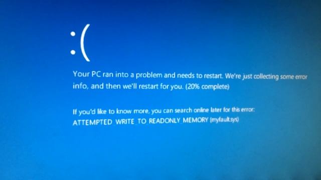 Windows 8.1 BSOD смотреть онлайн