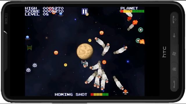 Planet Protector on Windows Mobile HTC HD2 смотреть онлайн