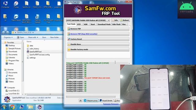 Samsung A13 Frp Bypass || SamFw Tool || 2023 ! Easy Trick