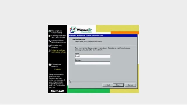 Installing Windows ME in virtualbox! смотреть онлайн