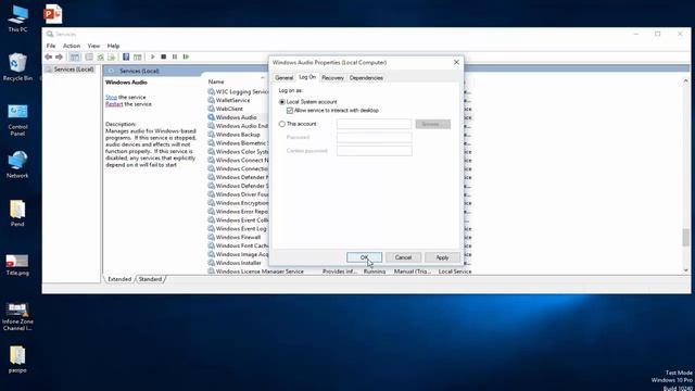Windows 10 Audio Service Cannot Start Error 0x80070005: Access Is Denied смотреть онлайн