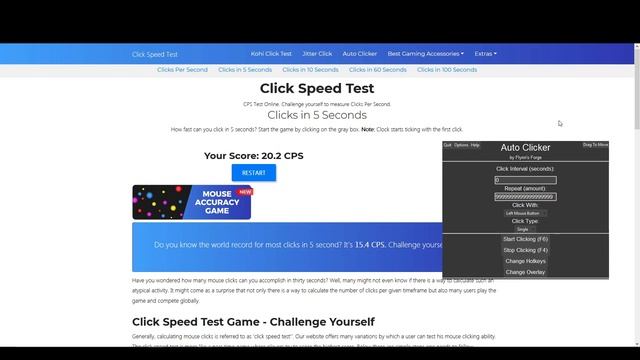 BEST AUTO CLICKER VS OTHERS! - 1,000+ CPS vs 20 CPS! - #autoclicker смотреть онлайн