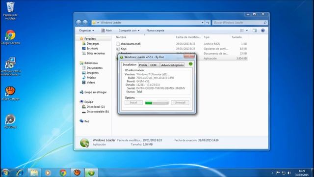 Activar windows 7 "esta copia de windows no es original" смотреть онлайн