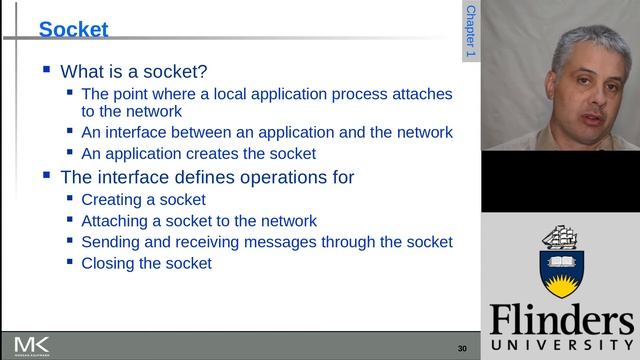 Computer Networks: A Systems Approach, Chapter 1, Slides 28 - 31 (Sockets API) смотреть онлайн
