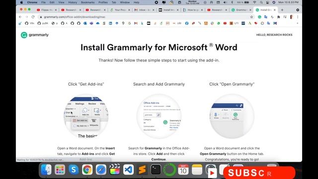How to add Grammarly to Word on Mac | Install Grammarly in Microsoft Word смотреть онлайн