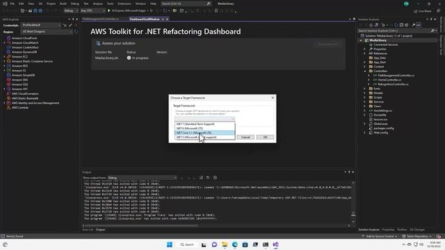 AWS Toolkit for .NET Refactoring Introduction смотреть онлайн