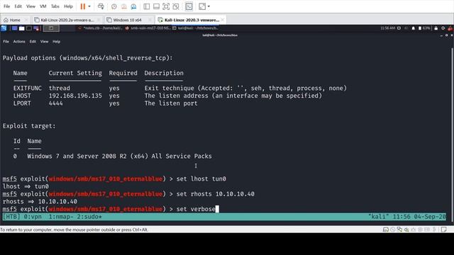HackTheBox - Blue - (Brasil) - Fácil - [EternalBlue] смотреть онлайн