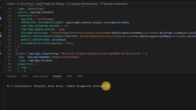 43. Azure Bicep - Logic App - Enable Diagnostic Setting #azure #bicep #logicapps #diagnosticsetting смотреть онлайн