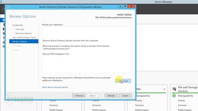 How To Decommission a Domain Controller (Best Practice) смотреть онлайн