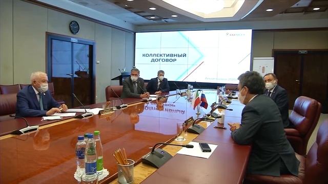 Подписание Коллективного договора Компании
