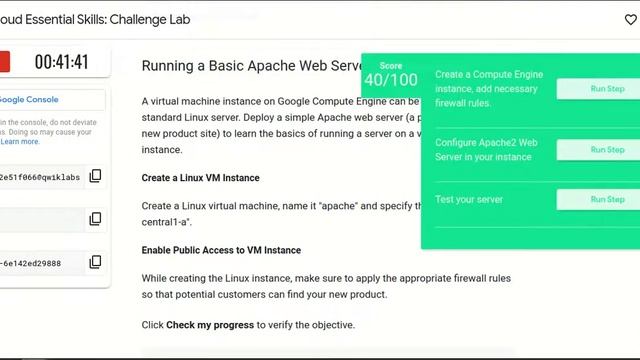 Google Cloud Essential Skills Challenge Lab смотреть онлайн