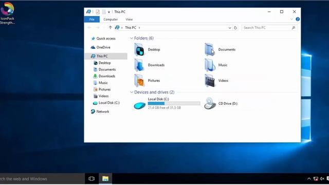 IconPack Strengthen AERO SX смотреть онлайн