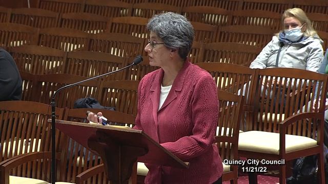 Quincy City Council: November 21, 2022 смотреть онлайн