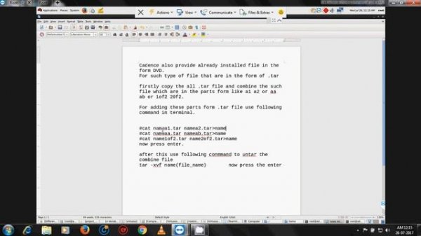 Installation Procedure of Cadence tools