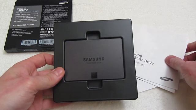Samsung SSD 840 EVO ausgepackt und angeglotzt смотреть онлайн