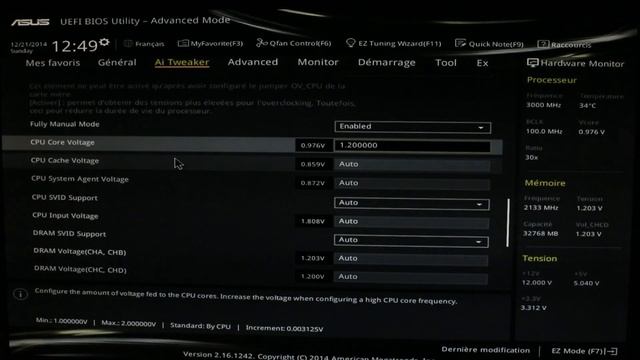 [TUTO] COMMENT FAIRE UN OVERCLOCKING || INTEL CORE i7 5960X - ASUS x99 DELUXE смотреть онлайн