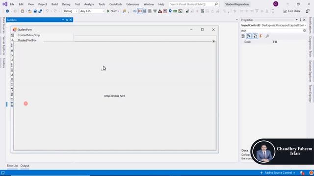 Dev Express C# Course with Project | Student Registration Project in c# Devexpress Part 28/31 смотреть онлайн