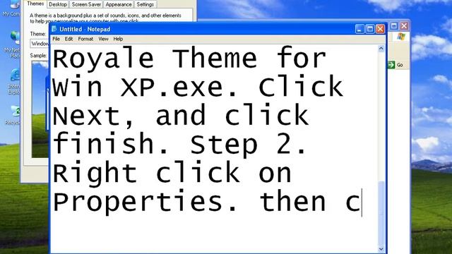How to Get Royale theme on Windows XP Media Center Edition 2002 or 2004 смотреть онлайн