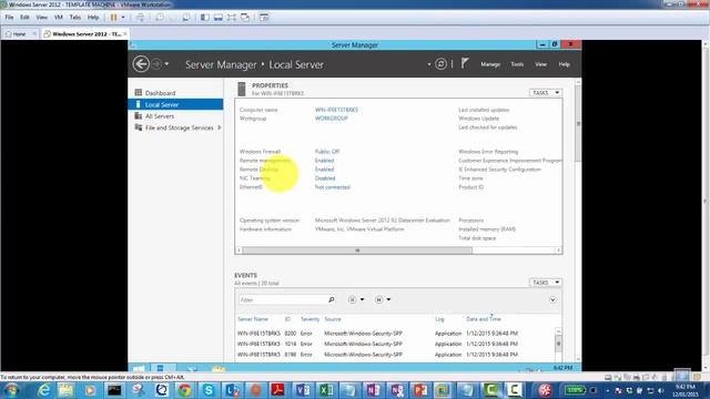 How to Create a TEMPLATE Virtual Machine for our Windows Server 2012 R2 Datacenter Labs смотреть онлайн