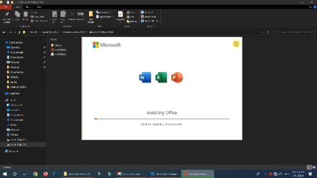 Tutorial Cara Mengatasi STUCK Install Microsoft Office 2019 Part 2 !!! смотреть онлайн