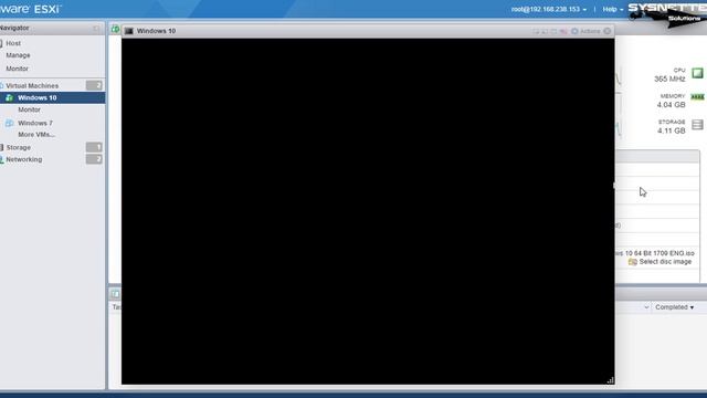 How to Install Windows 10 on VMware vSphere ESXi 6.5 | SYSNETTECH Solutions смотреть онлайн