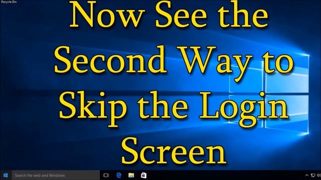 How to disable Windows 10 Login password & Lock Screen - Bypass it | 2 simple steps смотреть онлайн