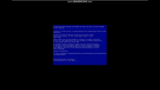 Windows 7 VMware BSOD смотреть онлайн