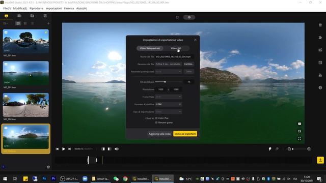 Insta360 Studio 2021 Tutorial Completo Su PC E MAC
