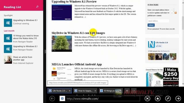Reading List App in Windows 8.1 смотреть онлайн