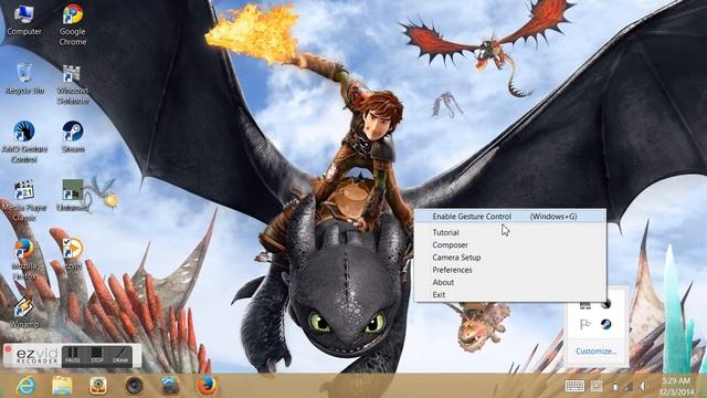 How to Enable Hand Gesture Controls for Windows 8 смотреть онлайн