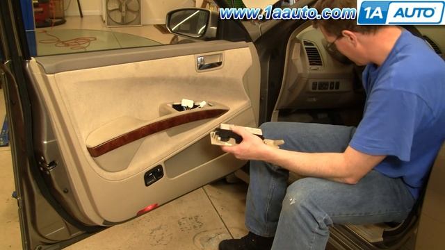 How to Replace Power Window Switch 04-08 Nissan Maxima смотреть онлайн