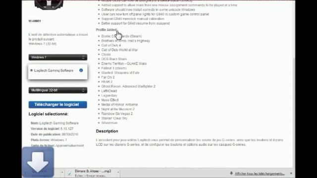 Tuto:Comment installer un pilote driver pour le volant logitech G27 смотреть онлайн