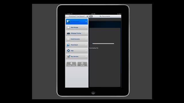 How to open shared documents using PrintJinni for Epson смотреть онлайн