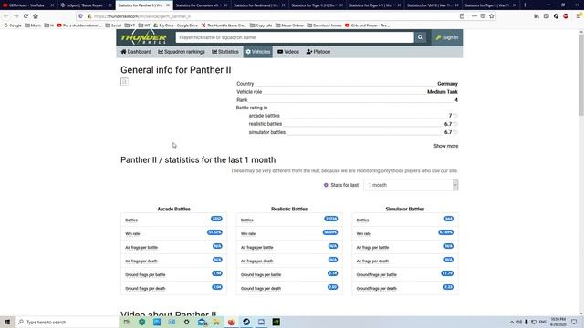 War Thunder, Little Rant about top tier Winrates, Matchmaking, current situation смотреть онлайн