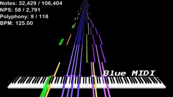 [Black MIDI] Dex Arson - Machina - 106k Notes